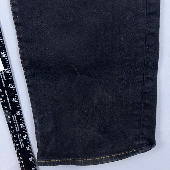 J Brand Straight Leg Jeans Womens Size 30 Low Rise Dark Wash Denim Blue - Picture 10 of 13